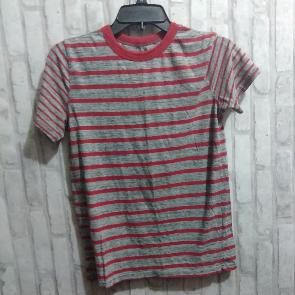 Cheroke boys red and gray short sleeve shirt